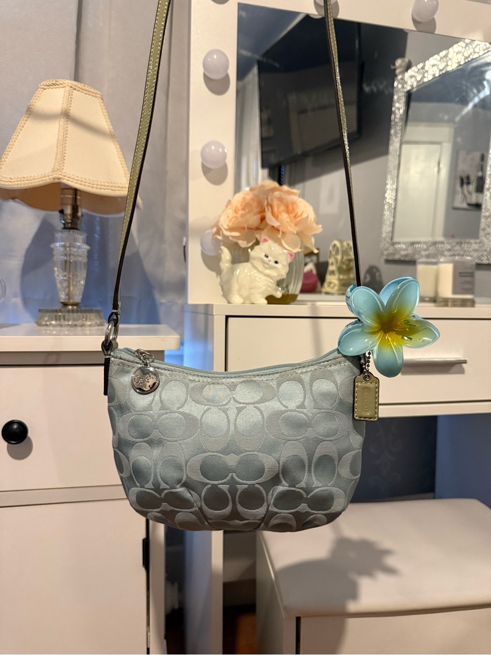 Coach Light Blue Bag